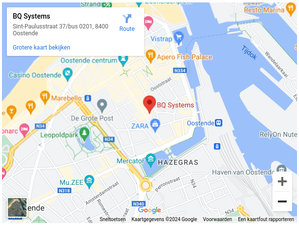 BQ Systems Google Maps